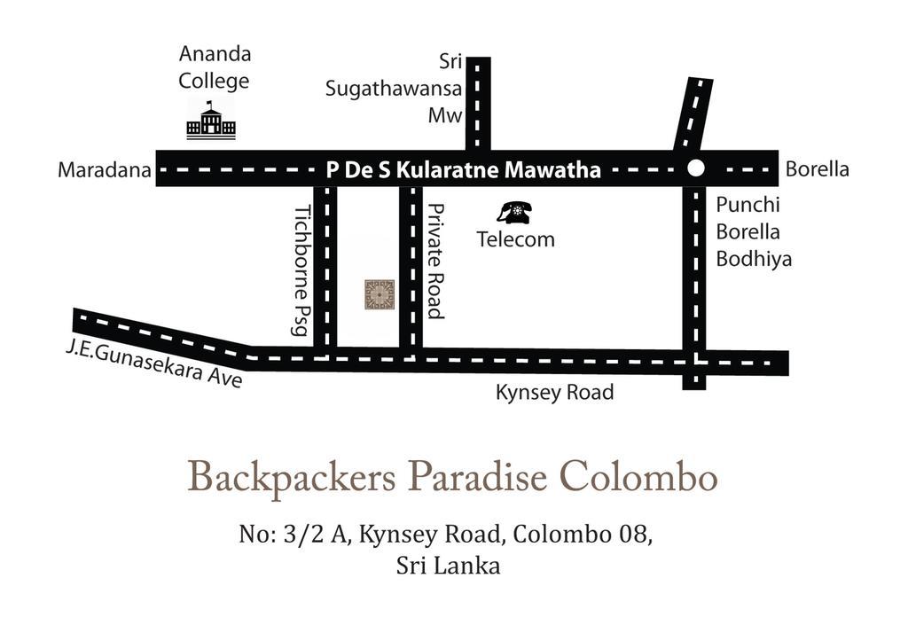 Backpackers Paradise Colombo Extérieur photo